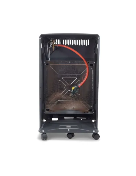 Soba pe Gaz GPL Hausberg HB-1021NG, 4.2 kW, 3 Trepte, Plăci Ceramice, Aprindere Piezoelectrică, Siguranță Automată, Sistem Mobil