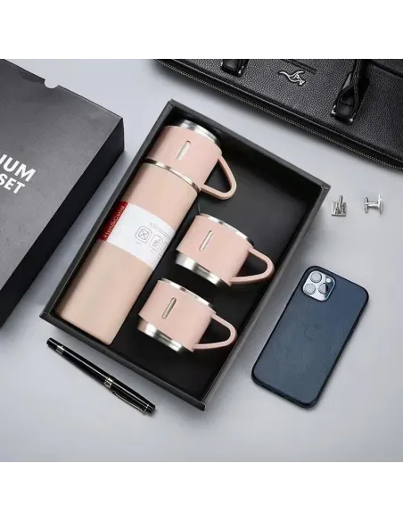 Set cadou 4 piese – Termos 500 ml cu 3 cești