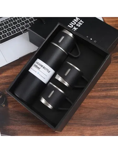 Set cadou 4 piese – Termos 500 ml cu 3 cești
