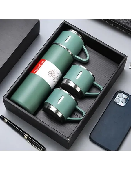 Set cadou 4 piese – Termos 500 ml cu 3 cești