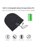 Caciula Muzicala Fes Unisex cu Functie Bluetooth