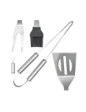 Set 9 ustensile gratar cu geanta pentru depozitare