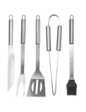 Set 9 ustensile gratar cu geanta pentru depozitare