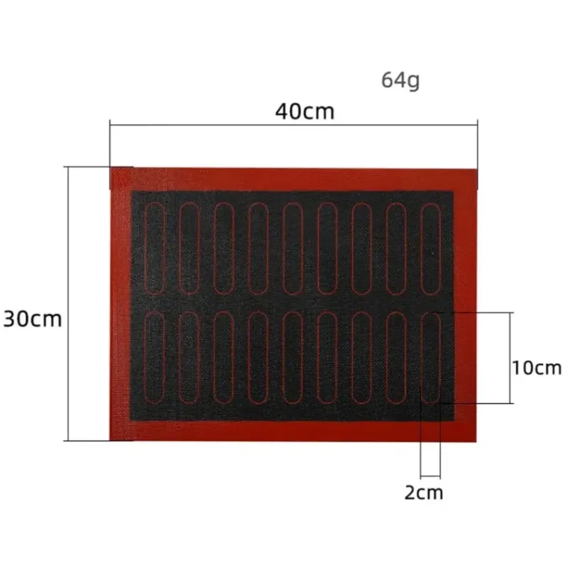 Formă de copt pentru eclere, 18 porții, 40 x 30 cm