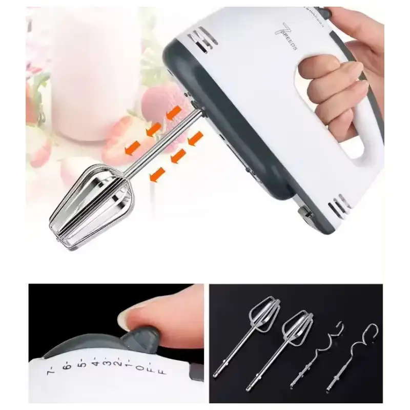 Mixer cu bol Jubake, Putere 350W, 7 Viteze Ajustabile