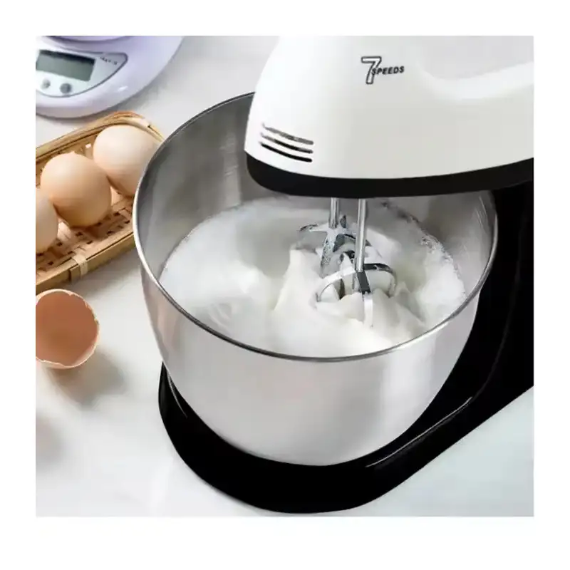 Mixer cu bol Jubake, Putere 350W, 7 Viteze Ajustabile