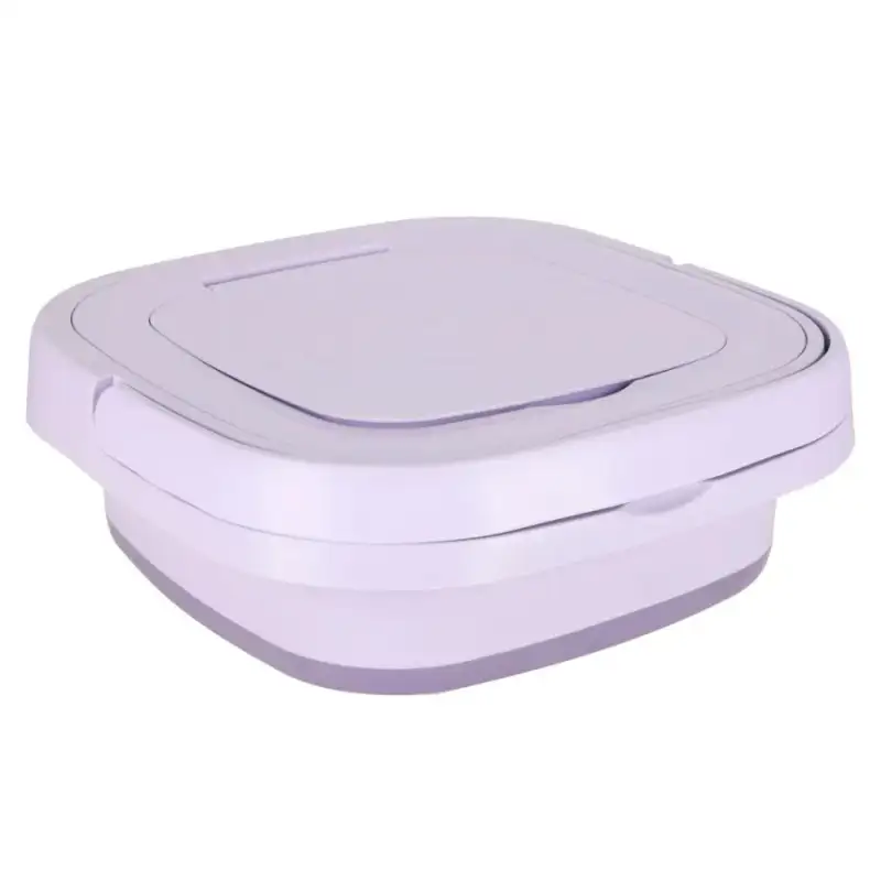 Mașină de spălat mini portabilă complet automată și pliabilă, multifuncțională, cu consum redus, ultra-silentioasă