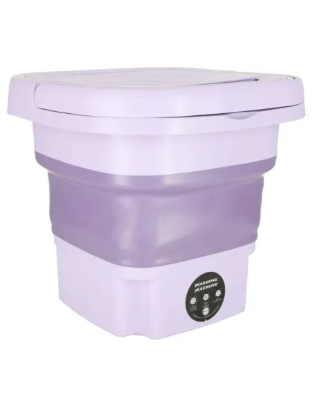 Mașină de spălat mini portabilă complet automată și pliabilă, multifuncțională, cu consum redus, ultra-silentioasă