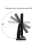 Oglinda cosmetica LED extensibila