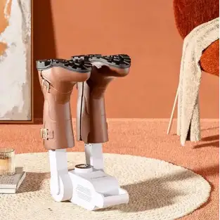 Uscător electric încălțăminte cu UV, suport reglabil și temporizator 2