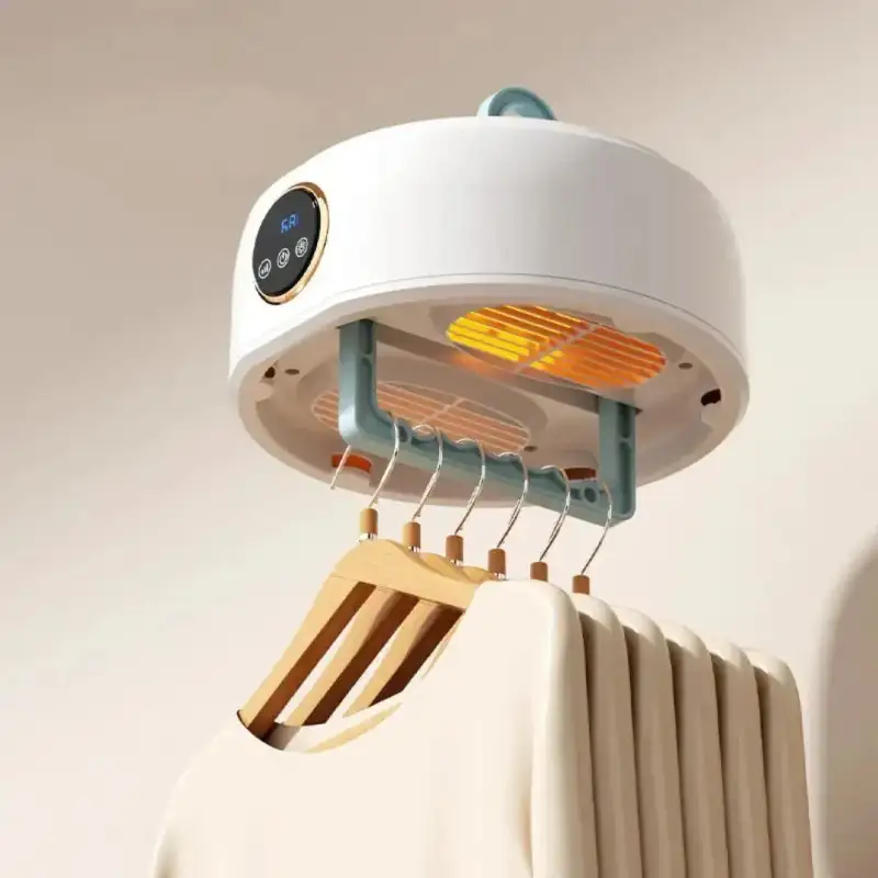 Uscător de haine electric portabil și pliabil