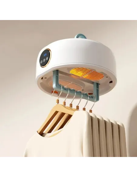 Uscător de haine electric portabil și pliabil