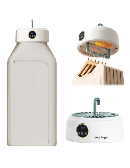 Uscător de haine electric portabil și pliabil