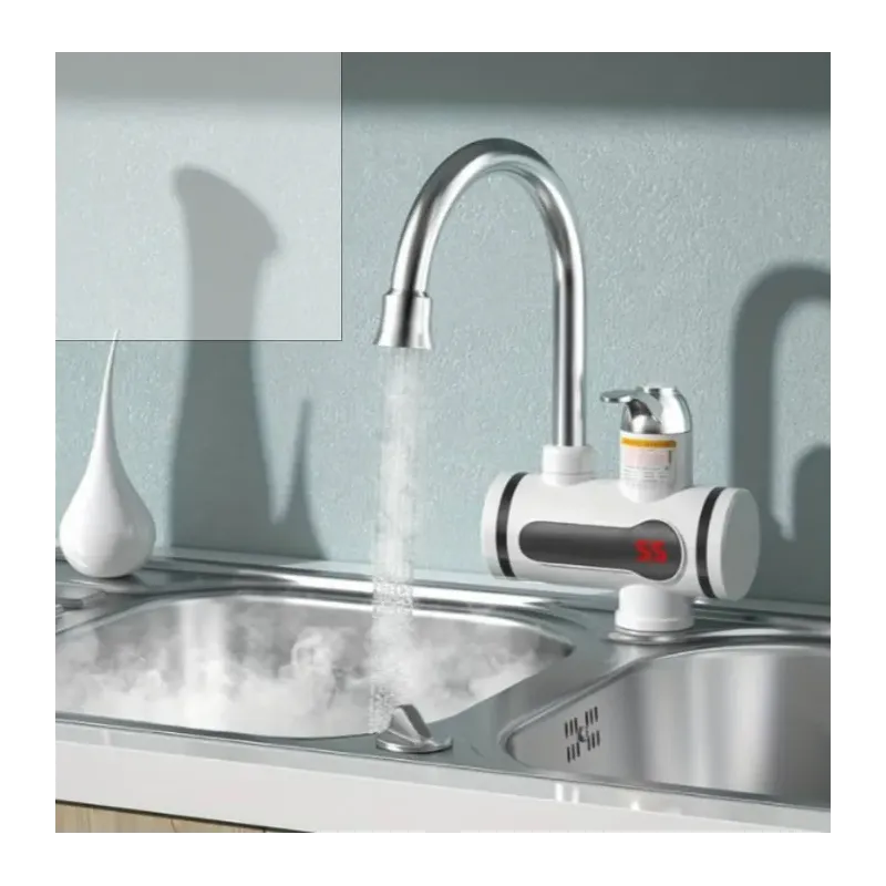 Robinet instant electric incalzire apa cu afisaj