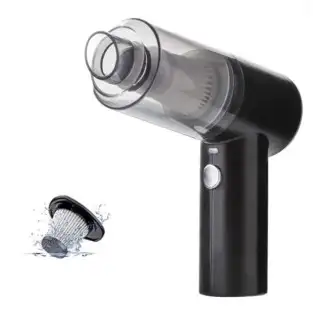 Aspirator portabil compact, fără fir, cu încărcare USB 2