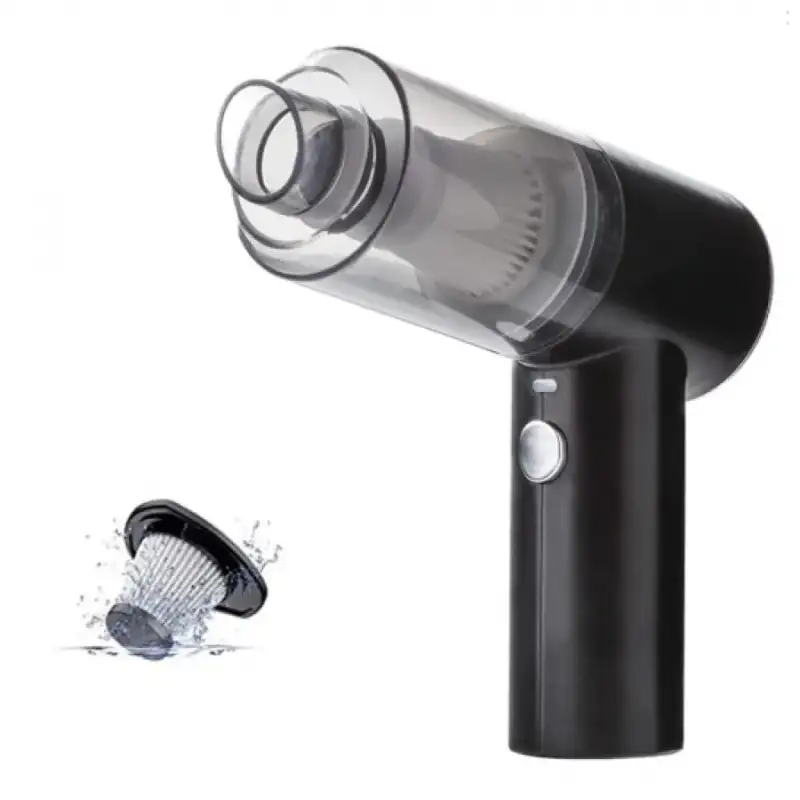 Aspirator portabil compact, fără fir, cu încărcare USB