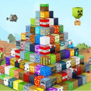 Set 80 Cuburi Magnetice "Mega-Varietate" – Modele Mixte și Unice