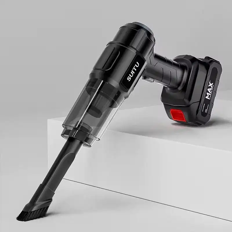 Aspirator Portabil 4-în-1 cu Funcție de Suflare, Baterie Reîncărcabilă