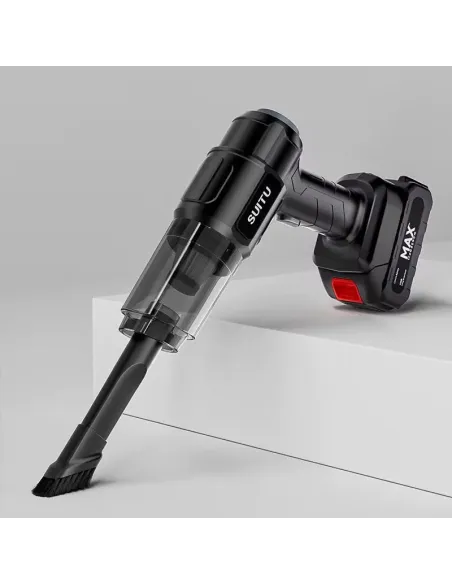 Aspirator Portabil 4-în-1 cu Funcție de Suflare, Baterie Reîncărcabilă