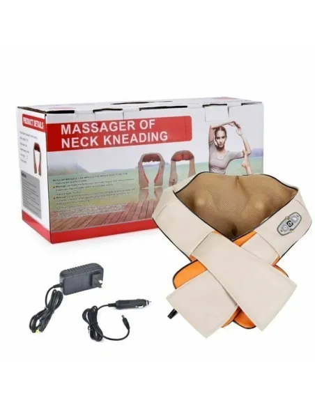 Aparat de masaj cervical, cu infrarosu si bile