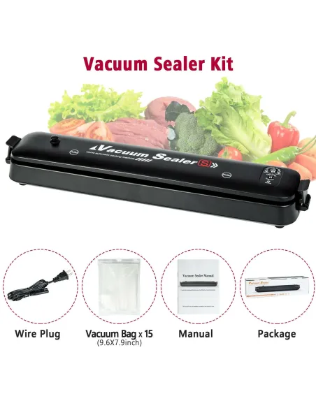 Aparat de vidat si sigilat, 90 w, latime etansare