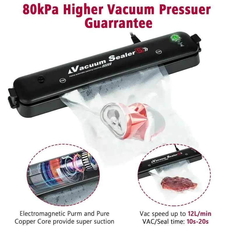 Aparat de vidat si sigilat, 90 w, latime etansare