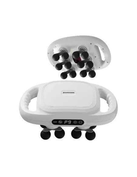 Aparat de masaj profesional 12 capete, percuție 20 kg, 19.000 b/min, 9 moduri