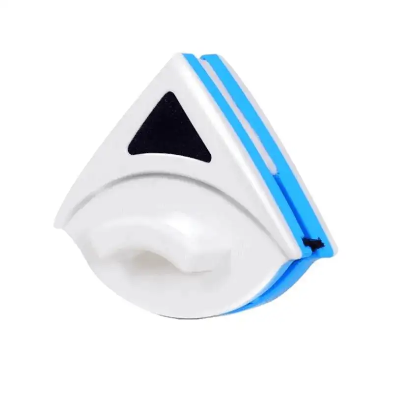 Ștergător Geamuri Magnetic – Albastru, Dublă Curățare, Fără Efort