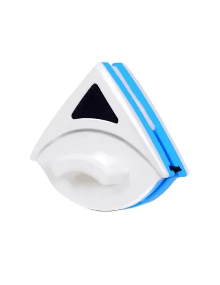 Ștergător Geamuri Magnetic – Albastru, Dublă Curățare, Fără Efort