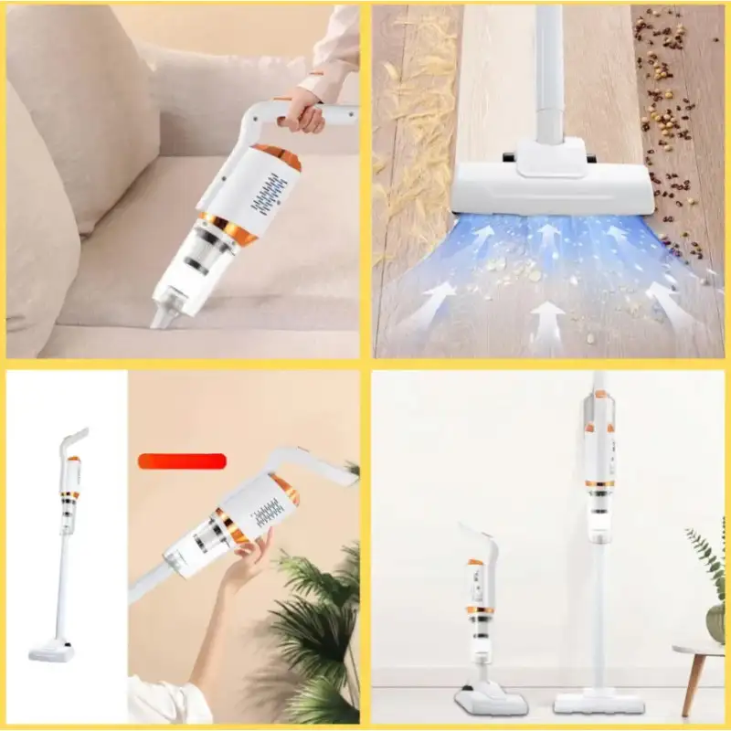 Aspirator 2 în 1, vertical și de mână, portabil, reîncărcabil, 120 W