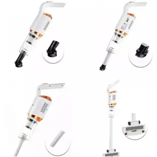 Aspirator 2 în 1, vertical și de mână, portabil, reîncărcabil, 120 W 2