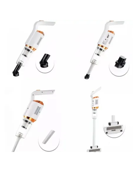 Aspirator 2 în 1, vertical și de mână, portabil, reîncărcabil, 120 W