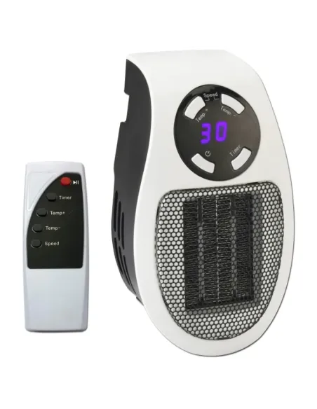 Mini aerotermă compactă 500W, ușor de mutat și de utilizat