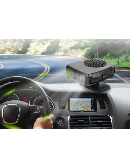 Aeroterma Auto 200W – Încălzitor & Ventilator 2 în 1, Dezaburire Rapidă