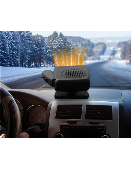 Aeroterma Auto 200W – Încălzitor & Ventilator 2 în 1, Dezaburire Rapidă