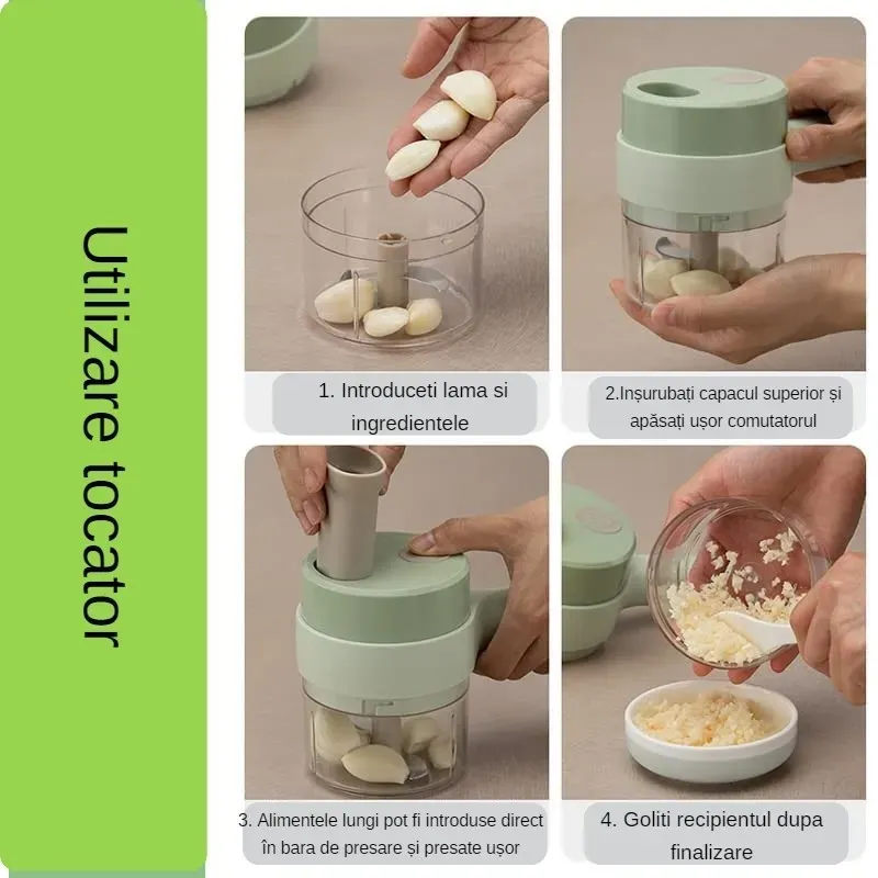 Tocator Multifuncțional 4în1 pentru Bucătărie