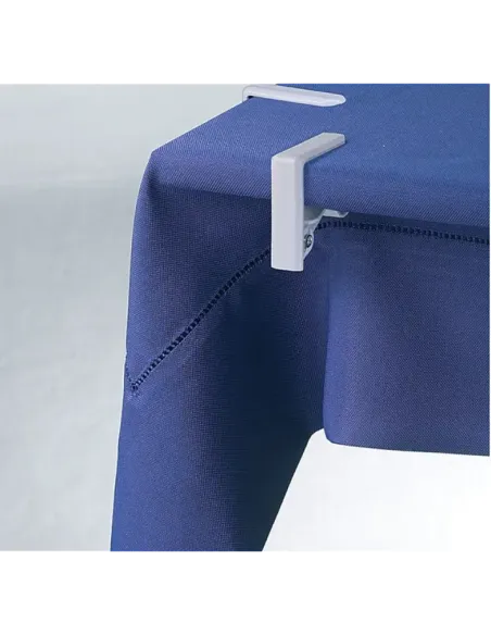 Set 4 Cleme pentru Fixare Față de Masă – Alb