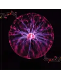 Bilă Plasma Magică – Iluminare Interactivă și Control Prin Sunet/Touch