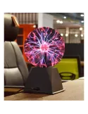 Bilă Plasma Magică – Iluminare Interactivă și Control Prin Sunet/Touch