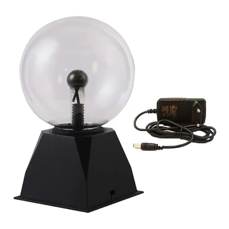 Bilă Plasma Magică – Iluminare Interactivă și Control Prin Sunet/Touch