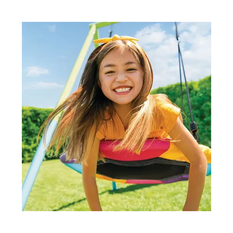 Leagan dublu cu Leagan cuib si Leagan pentru copii 2.54x2.35x 2m, INTEX