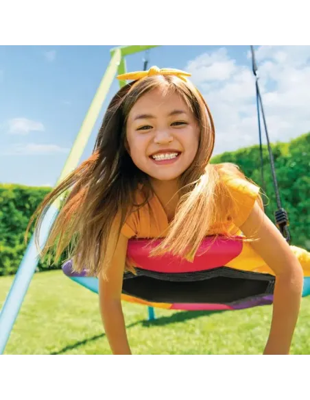 Leagan dublu cu Leagan cuib si Leagan pentru copii 2.54x2.35x 2m, INTEX