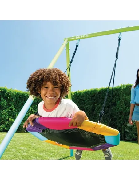 Leagan dublu cu Leagan cuib si Leagan pentru copii 2.54x2.35x 2m, INTEX