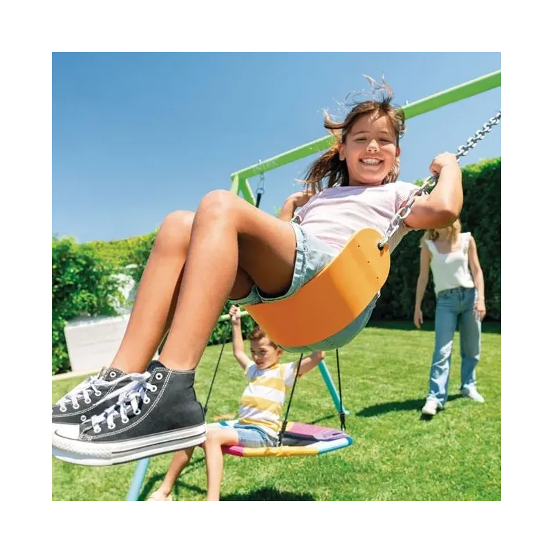 Leagan dublu cu Leagan cuib si Leagan pentru copii 2.54x2.35x 2m, INTEX