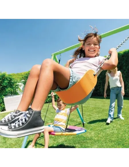 Leagan dublu cu Leagan cuib si Leagan pentru copii 2.54x2.35x 2m, INTEX