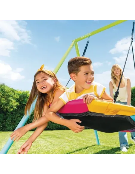 Leagan dublu cu Leagan cuib si Leagan pentru copii 2.54x2.35x 2m, INTEX