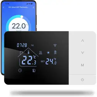 [RESIGILAT] Termostat inteligent BEOK CONTROLS BOT-W506-WIFI pentru sistem de boiler Tuya,Zegbee