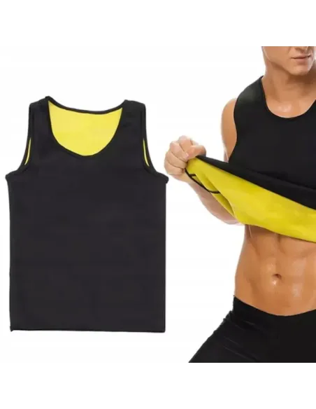 Maiou pentru slabire pentru barbati din neopren confortabil/rezistent, Marime L