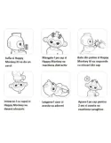 Maimuțică interactivă pentru deget FingerMonkey – Albastru Închis