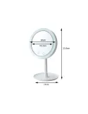 Oglindă Profesională LED pentru Machiaj cu Ventilație Integrată